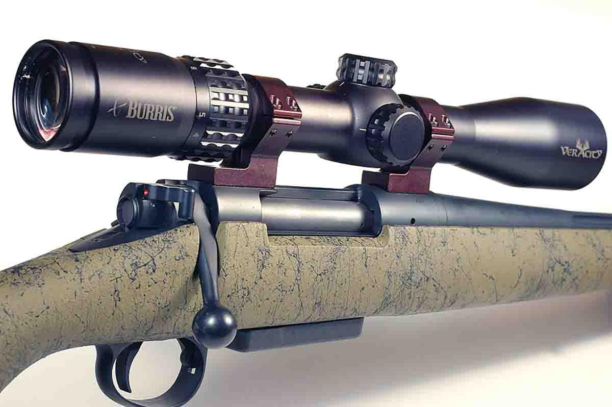 The Veracity 2-10x 42mm is a large scope and performed well in a low-light test.